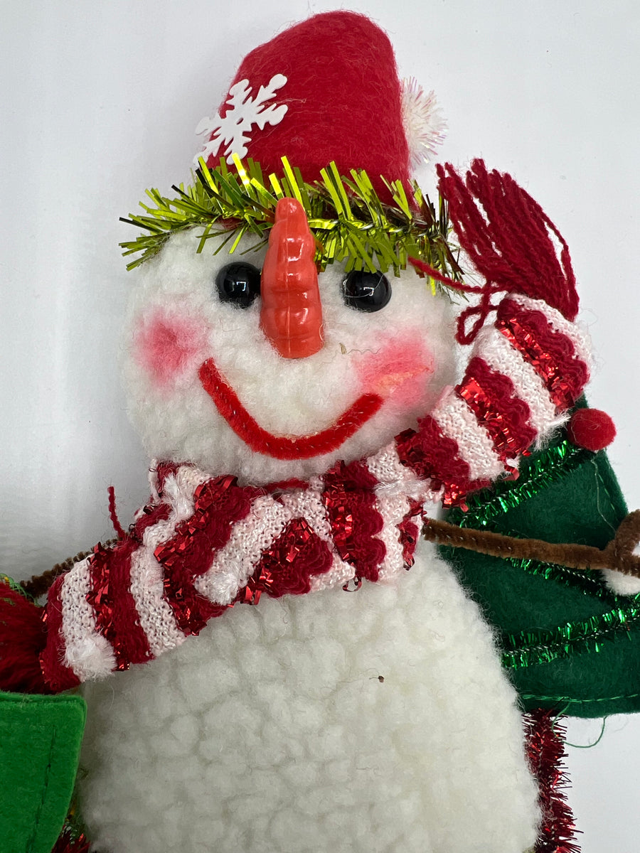 Snowman Holiday Headband ✨Crochet Christmas Headbands ✨ Snowman, Reindeer, and  main image 3