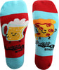 Late Night Snacks: Beer & Pizza Perfectly Paired Socks