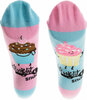 Late Night Snacks: Cupcakes  Perfectly Paired Unisex Socks