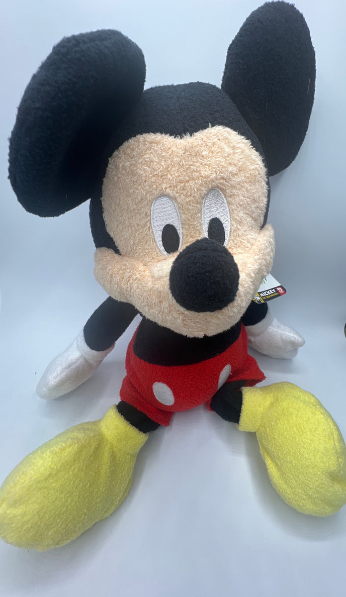 Disney Baby Mickey Mouse Stuffed Animal Laugh Out Loud Expressions