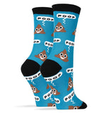Poop!  Women's Crew Socks