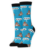 Poop!  Women's Crew Socks