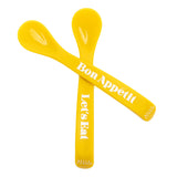 Bella Tunno Baby Spoon Set: Let's Eat  / Bon Appetit