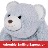 Snuffles  Blue Plush Bear
