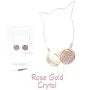 Crystal Glitter Cat Ears Headphones