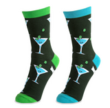 Late Night/ Last Call Martini Socks