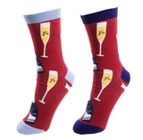 Late Night/ Last Call SOCKS: Prosecco