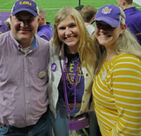 Louisiana State University (LSU) Game Day college Cross Body Bag