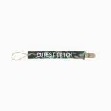 "CUTEST CATCH" - Camo Pacifier Clip