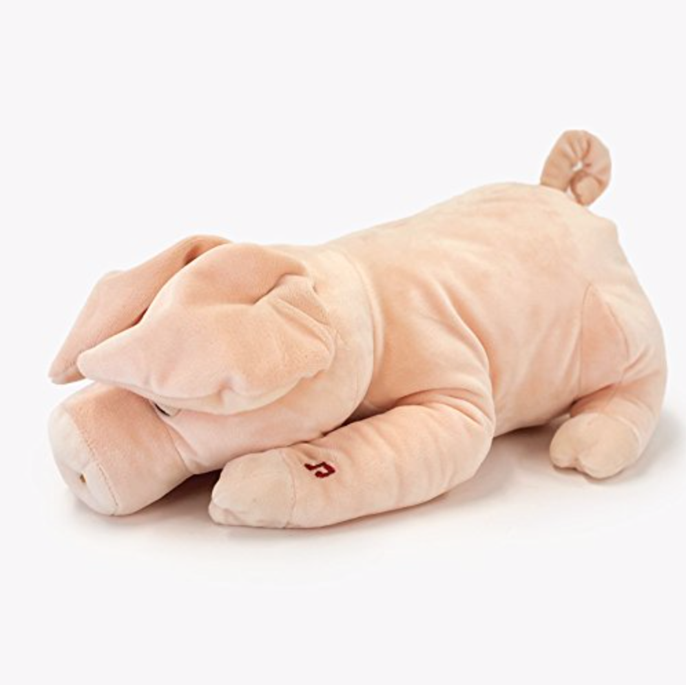 Snoring top pig toy