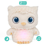 Sleepy Eyes Owl Soother Animated Plush