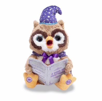 Octavius is our newest storytelling animated plush! This owl tells a handful of children's literary classics!