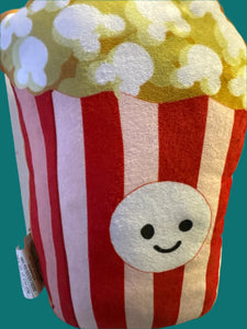 Popcorn shaped whimsical pillow