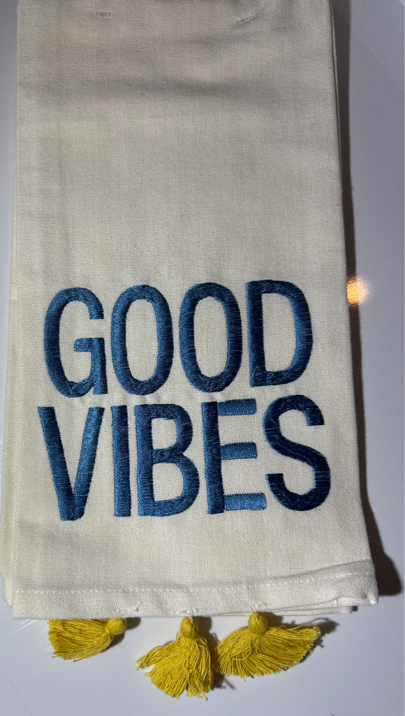 Tea Towels: Good Vibes