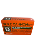 Soap: Duke Cannon Big Ol' Brick of Hunting Soap. Scent Eliminator