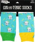 Late night/ Last Call Gin and Tonic Socks