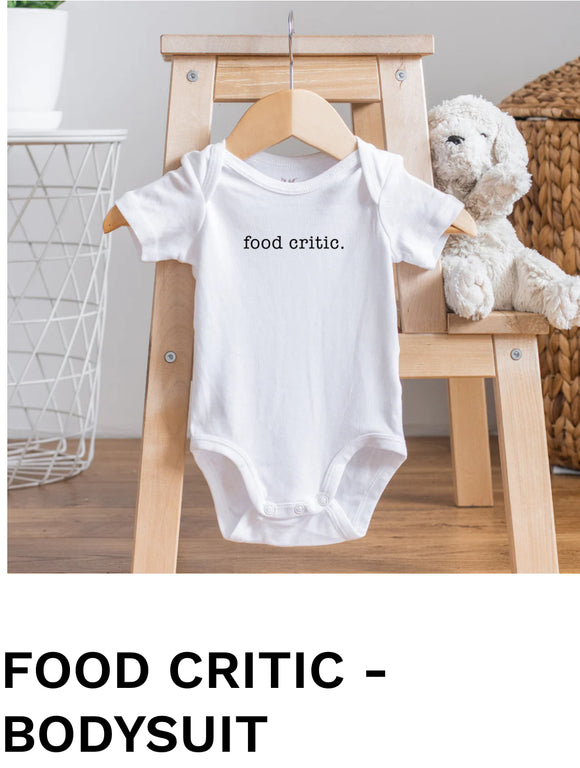 Onesie: Food Critic