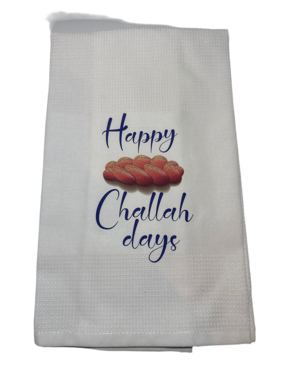 Tea Towels: Happy Challah Days