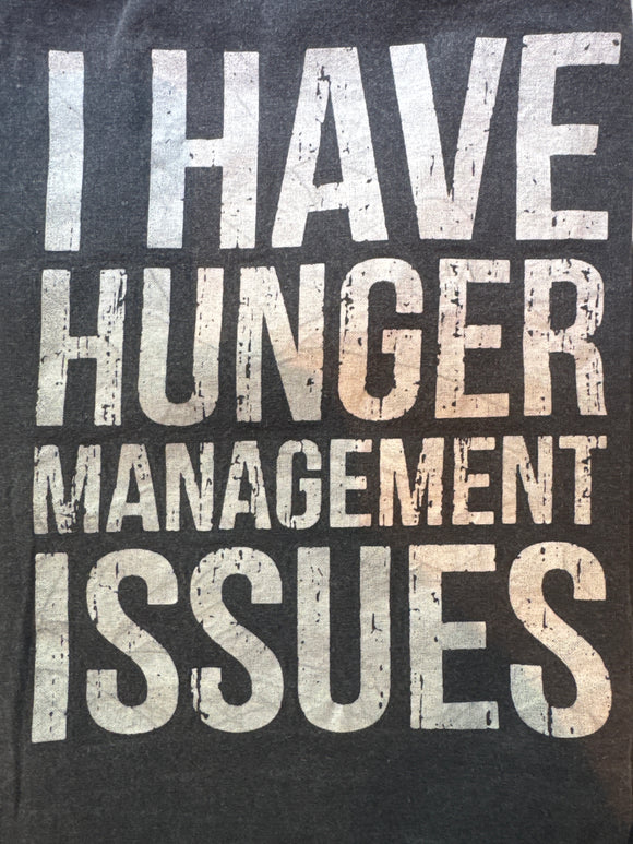 Tea Towel: I Have Hunger Management Issues