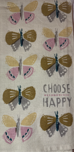 Tea Towels: Choose Happy