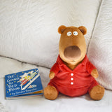 The Going to Bed Hardcover Book by Sandra Boynton and Plush Hippo Doll