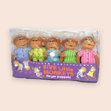 Five Little Monkeys Book by Eileen Christelow & Puppets