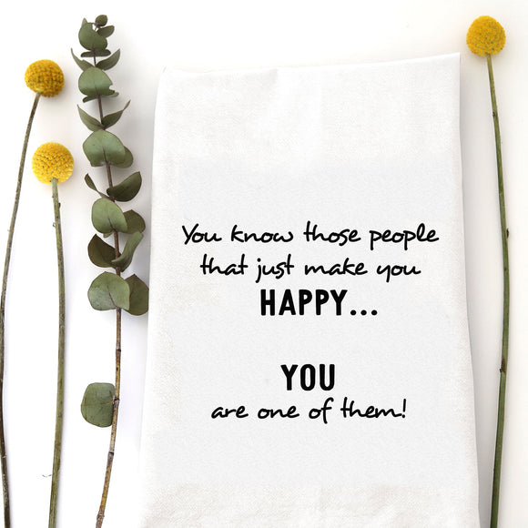 Tea Towel: Those Happy People