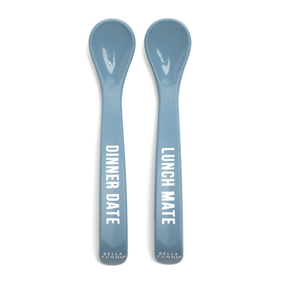 Bella Tunno Baby Spoon Set:  Dinner Date/Lunch Date