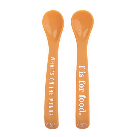 Bella Tunno Spoon Set: F is for food/ What's on the menu?