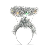 Lit Twinkle Tinsel Halo Headband