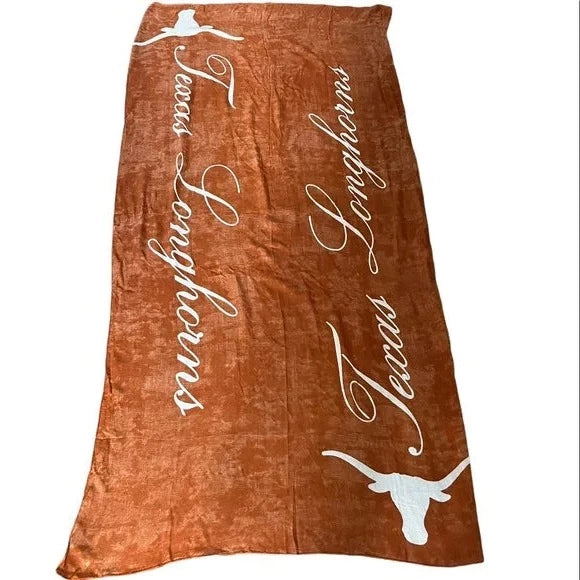 University Of Texas UT LONGHORN Ladies Script Scarf Laugh Out Loud university-of-texas-ut-longhorn-ladies-script-scarf-laugh-out-loud