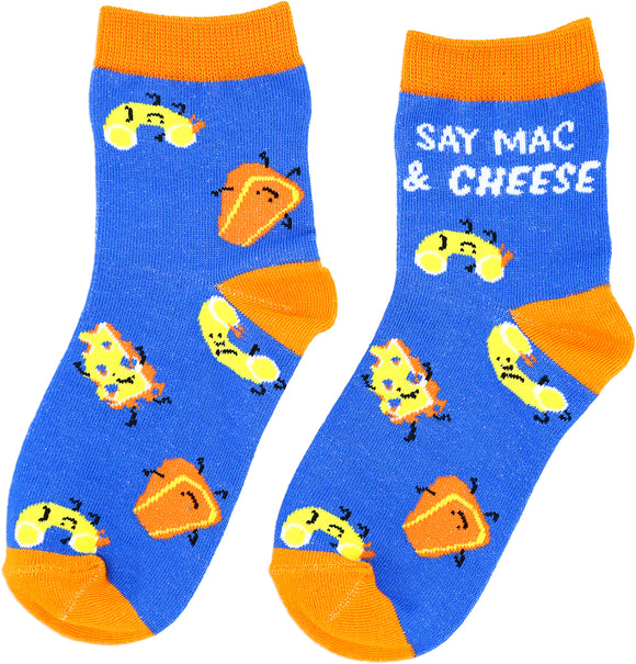 Youth Crew: Say Mac & Cheese Perfectly Paired Socks