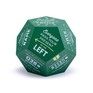 Gift Exchange 12-Sided Foam Dice Holiday Season Game