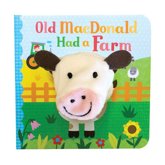 Old MacDonald Had A Farm finger puppet book