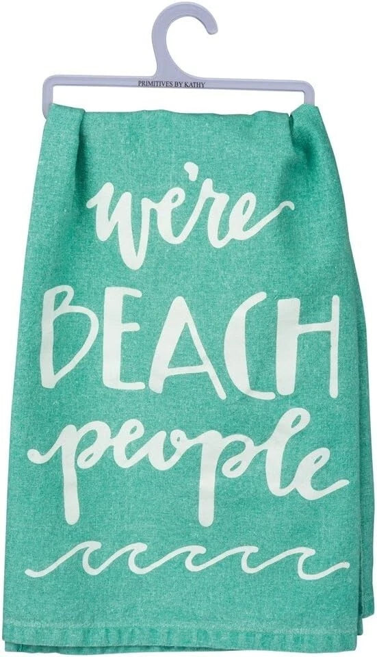 Tea Towel: We're Beach People