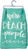 Tea Towel: We're Beach People
