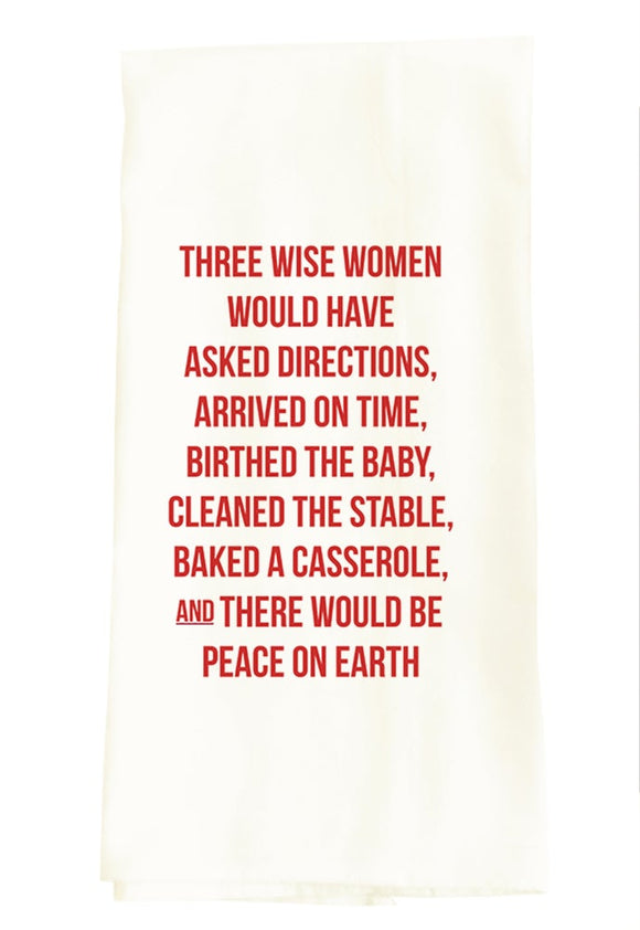 Tea Towel: Three Wise Women