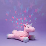 Starry Starry Night Star projector unicorn plush