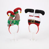 Santa & Elf Upside Down Holiday Headbands