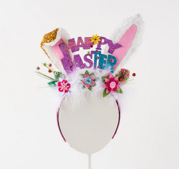 Happy Easter Bunny Headband