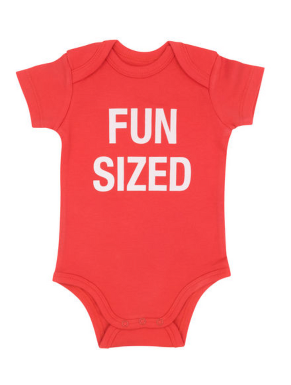 Fun Sized baby onesie