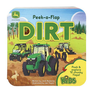 Peek A Flap Dirt Book for Kids