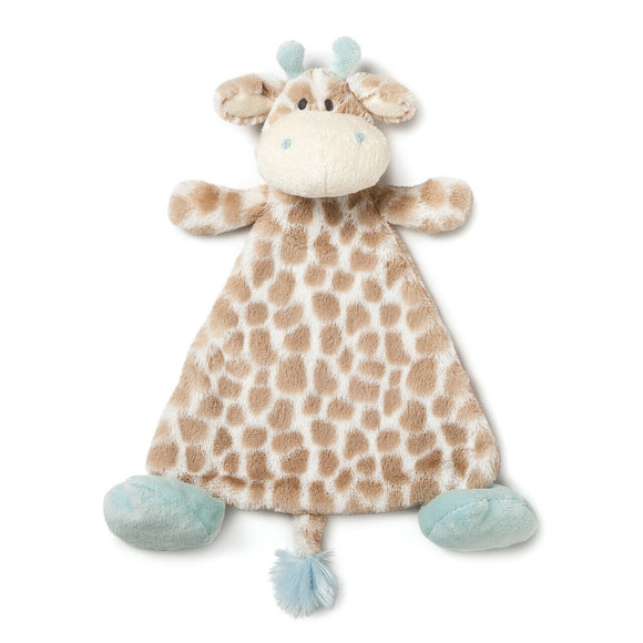 Baby Rattle: Colby Giraffe Blankie by Demdaco