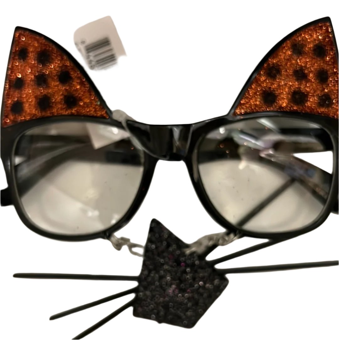 Cat sequin glasses with nose – Laugh Out Loud Expressions