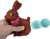 Chocolate Bunny Easter Popper Ball Toy