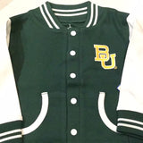 Baylor University-Children's Varsity Jackets, Bibs, Hair Knots, Cheer Dresses (Baylor Bears)