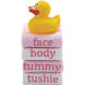 My First Bath Time Wash Cloth Towel Set & Rubber Duckie